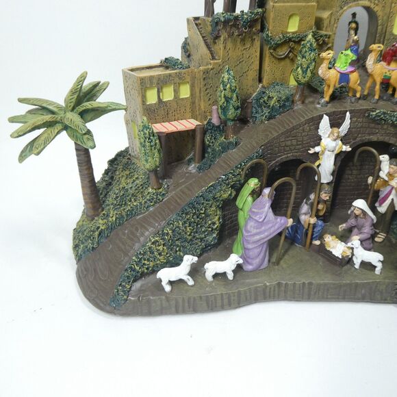 The O Little Town of Bethlehem - Thomas Kinkade Hawthorne Village NO AC ADAPTER - Picture 5 of 14